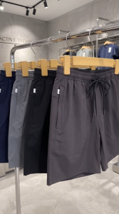 [COMBO 4] Quần Short Nam OURON In SPORT Vải Xi Giãn Quần Đùi Nam Thoáng Mát Form Basic Túi Khóa Zip Tiện Lợi Cạp Chun Dây Rút Size 40-90Kg