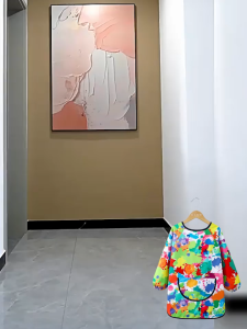 Anak Painting Waterproof Apron / Celemek Art Kids / Celemek Tahan Air