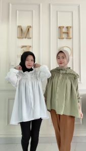 AQILA TOP BLOUSE 2024: Desain Kekinian Atasan Wanita
