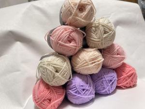 10balls Pink Series Soft Milk Cotton Yarn for Crochet Threads for Knitting Wool DIY Craft Sweater Hat Baby Wool Hand Knitting wh