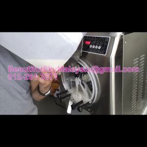 『RM7500』 15L Tabung Hard Ice Cream Gelato Machine Besar Mesin Aiskrim Corek Yogurt 15 Litre Icecream