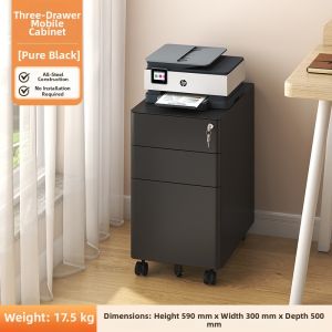 Lockable Mobile Steel Drawer Cabinet