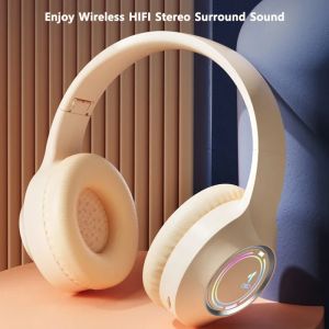 other | M3 LED Light Emitting Bluetooth Headset Foldable Wireless TYPEC Charging for Gaming and Office Multi scene Use