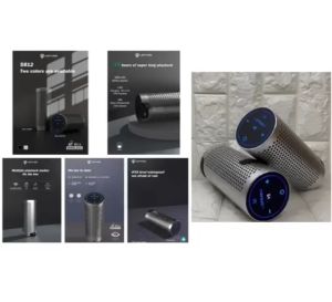 ( MY ACC ) Speaker Bluetooth Portable LENYES S812 IPX5 Wireless HIFI Original
