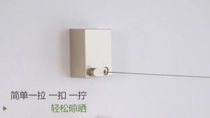 (COD)Jemuran Baju Portable Indoor Outdoor Retractable Tali Clothesline Bahan Stainless