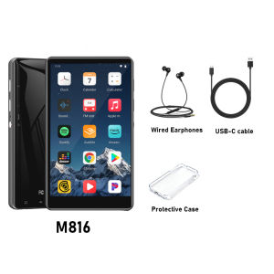 80GB (64GB+16GB) MP3 player for Android 9.0 with Bluetooth and WiFi 4.0-inch Built-in SpotifyAudiblePandoraup to 512GB