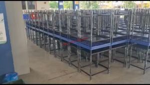 Metal Frame Student Desk / Study Table / Study Desk / Meja Murid / Meja Sekolah