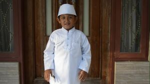 KOKO PAKISTAN SETELAN BAJU MANASIK HAJI ANAK BY ARORI