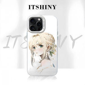 เคสโทรศัพท์มือถือลายการ์ตูน 2D Word ป้องกันการตกหล่น สีเงิน ลาย Saber สำหรับ Apple 17 รุ่น Huawei Mate 70 Xiaomi 17 Redmi K80iqoo13 Neo9 OnePlus Ace5