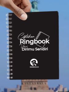 Notebook Softcover A5 Buku Catatan Garis/Polos Beruang