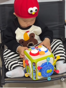 Musical Baby Walker Playgym Piano Activity Box Sensory Kids Cube Rotating Track Ball Baby Educational Toys *Ready Stock*