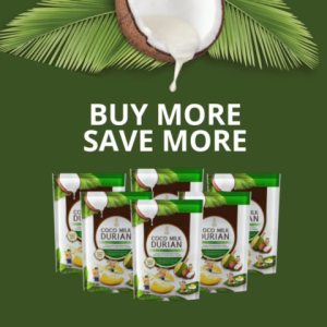 Siams Royal  Coco Milk Durian ทุเรียนเคลือบกะทิ 70g x 5 ถุง + ฟรี Coco Milk Durian 70g 1 ถุง