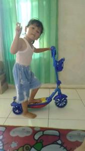 COD SKUTER ANAK SCOOTER INJAK ANAK EXOTIC ST-8126 GRATIS PAKING BUBLE WRAB