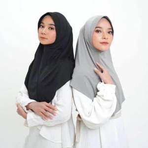 Bisa COD. Bergo Oval (L M S)/Bergo Hamidah/Hijab Terpopuler/Syal Sekolah/Terlaris/Termurah/bahan jersay permium