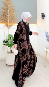 Gamis Twill Rayon Super JUMBO Terbaru Termurah Motif Kode 10 Batik Ayani