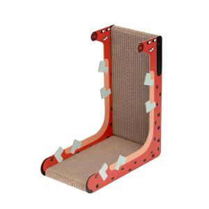 FUKUMARU | Fumao L-Shaped Vertical Cat Scratching Board Wear-Resistant Non-Shedding Furniture Sofa Protection Cat Toy Corrugated Paper