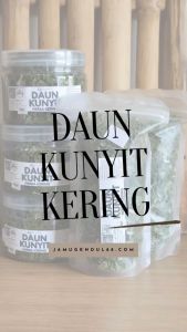 Daun Kunyit Iris Kering - Herba Kering by Jamu Gendul 88