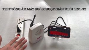 Máy Đuổi Chuột Gián Muỗi 3IN1-G2 Giang Gia Dụng Diện Tích 20-50m2 Chạy Bằng Sóng Âm Lập Trình