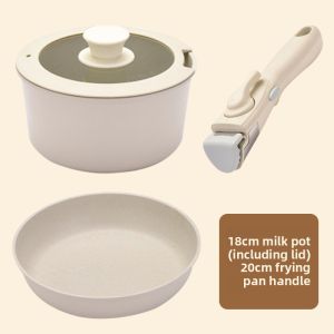 CMGF | Detachable Handle Non-Stick Cookware Set