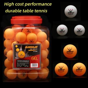 60 Piece yellow/white Table Tennis Ping Pong Ball Train the ball for endurance