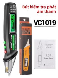 ANENG | Bút Thử Điện Không Tiếp Xúc ANENG VC1019 Có Chức Năng Phát Hiện Dây Điện Có Điện 12-1000V AC Tích Hợp Đèn LED Và Báo Động Âm Thanh Dành Cho Thợ Điện Tìm Kiếm Mạch Điện.