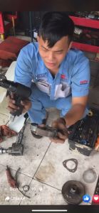 (RẺ VÔ ĐỊCH) Súnɡ rung Đục Nồi Côn & Báng Sau Xe Ga Kẹt Cứng