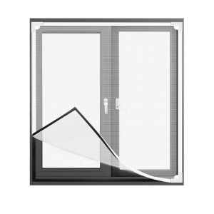 DIY Magnetic Insect Screen Self-Adhesive Invisible Home Installation