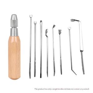 IRIN | PO-48 Công Cụ Điều Chỉnh Đàn Piano Kim Loại Gỗ Nguyên Khối Ba Chốt Cố Định Hàng Kim Cho Bàn Phím Phụ Kiện Bảo Trì Nhạc Cụ