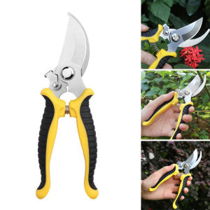 Verstar Gardening Pruning Shears: High Carbon Steel Garden Plant Scissors Cutter Branch Hands Pruner Cutter Trimming Tool