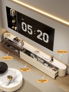 Ultra-slim Home Living Room TV Cabinet With Storage