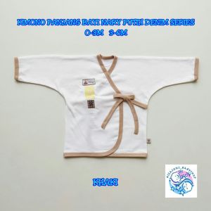 KIMONO PANJANG BAYI NARY PUTIH DENIM SERIES