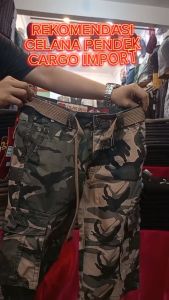 Celana Cargo Pendek Import Pria