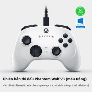Razer | Bộ Điều Khiển Chơi Game PC Không Dây Màu Trắng