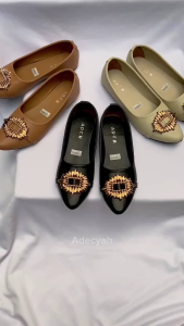 Sepatu Wanita Motif V-Matah Flatshoesh Murah