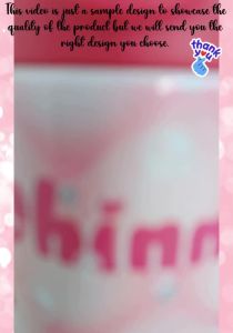 Vyveal FREE CUSTOMIZE The Little Mermaid 12oz Water Bottle for Girls – Custom Name Kids Aquaflask Leakproof & Lightweight – Perfect Gift for Little Princesses