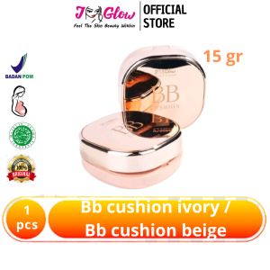JGLOW BB CUSHION & REFILL MENGCOVER NODA BEKAS JERAWAT DAN FLEK HITAM - 15 GR