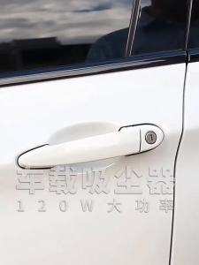 High-Power Cordless Handheld Vacuum Cleaner - 20KPA Strong Suction For Car & Home Wet/Dry Use With Wireless Charging (Portable Rechargeable For Pet Hair/Debris)