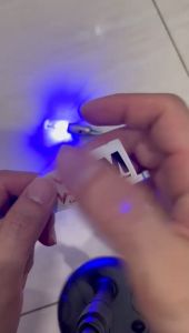 Lampu Rem Stop LED Strob Warna Merah & Putih Berkedip 33 Titik Motor atau Mobil