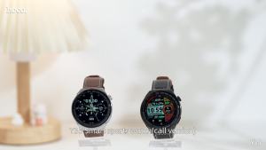 【Hỗ trợ cuộc gọi/Tiếng Việt】hoco Y35 Đồng hồ thông minh Màn hình tròn 1.46 inch màn hình TFT hiển thị độ nét cao Bluetooth 5.3 hỗ trợ gọi nhịp tim khi ngủ giám sát 250mAh Đồng hồ thông minh đa chức năng chống nước Đồng hồ nam và nữ