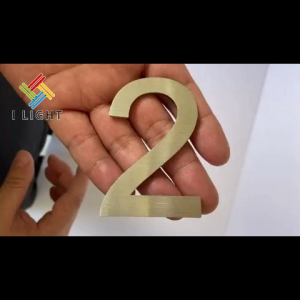 (Fast Delivery)Stainless Address number 0-9 Number Adress/House/Number plate/Door 3Inch Number