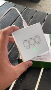 SMATRUL Garage Gate Controller Wireless WiFi Switch Autogate Smart Switch RF315/330/433MHz Type-C Interface No Wiring Required App Control Warehouse Doors Sliding Doors Barrier Gates