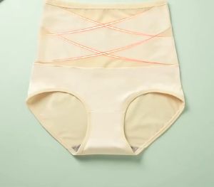 XUNDD Women's High Waist Body Shaper Panties: Ice Silk Seamless Underwear