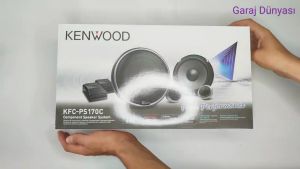 🔊 KENWOOD KFC-PS170C 6.5 Inch Performance Series 400W Peak Car Component Speaker 80 RMS With Tweeter