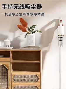 Rechargeable Cordless 3-in1 Lightweight Portable Wireless Handheld Stick Vacuum Cleaner Standing Powerful Suction For Home And Car