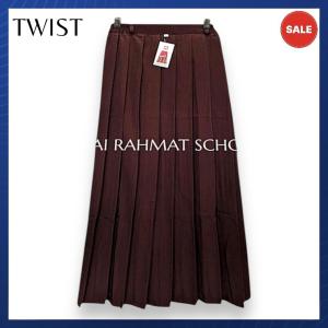 Rok Pramuka SD MI Panjang Bahan Twist Tissue Licin