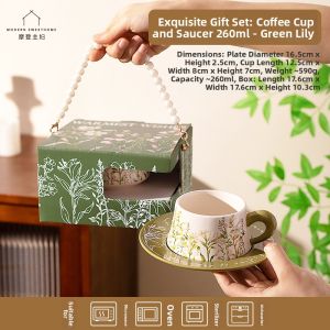 MODERN SWEETHOME | Exquisite Ceramic Cup for Home Use