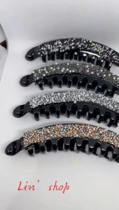 Jepit Pisang Korea/Banana Hair clip Motek Impor lin104