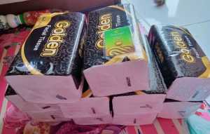 { Paket 20 Pcs }Tisu Golden Facial Tissue 360 Helai 2Ply