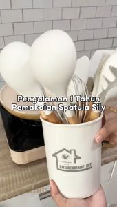 【RUMATIDY】SILY Spatula Set 12pcs Alat Masak Silicone Sodet Steak Clip Set Oil Brush Kitchen Cooking