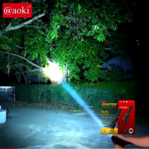 AOKI Senter AK-L025 Genggam 7 Mode Cahaya 220 LUMEN Magnetik Super Terang Portabel